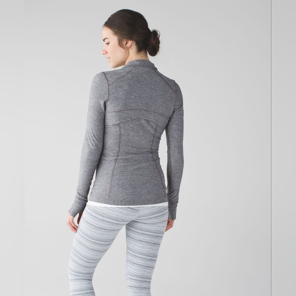 Lululemon Define Pullover Heathered Slate Gray (First Release) Half Zip Size 4 - Picture 3 of 16